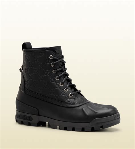 men's gucci winter boots|gucci boots with rhinestones.